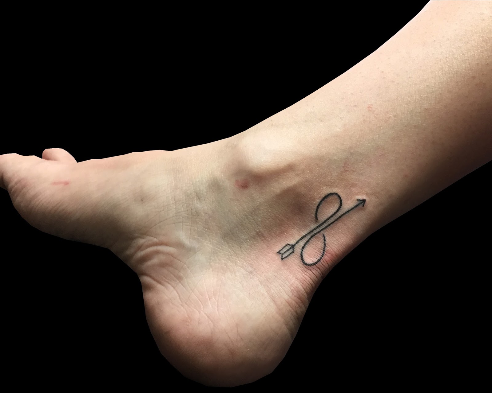 Arrow Tattoo with Infinity Symbol - wide 7