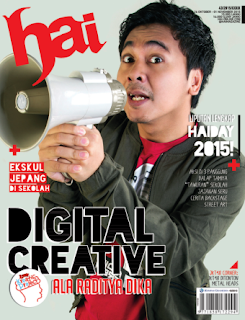 cover majalah HAI