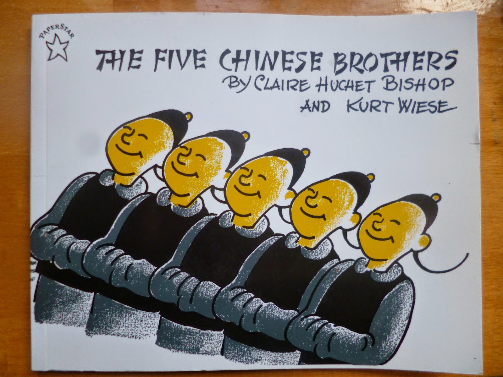 On the stripey couch on a Saturday morning The Five Chinese Brothers by Claire Huchet