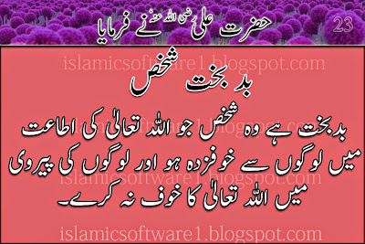 Hazrat Ali R.A urdu quotes
