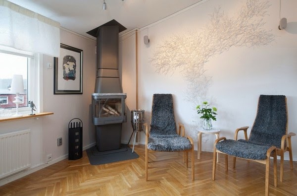 Decorate traffic areas in your home