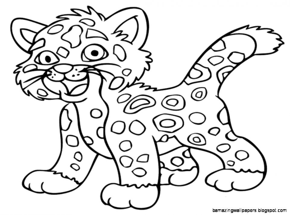Download Free Colouring Pages Jungle Animals - 228+ File for Free for Cricut, Silhouette and Other Machine