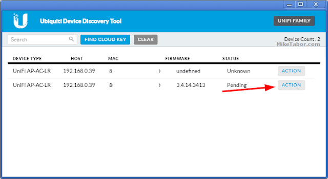 UBNT Device Discovery Tool - Mikrotik - Redes Inalámbricas