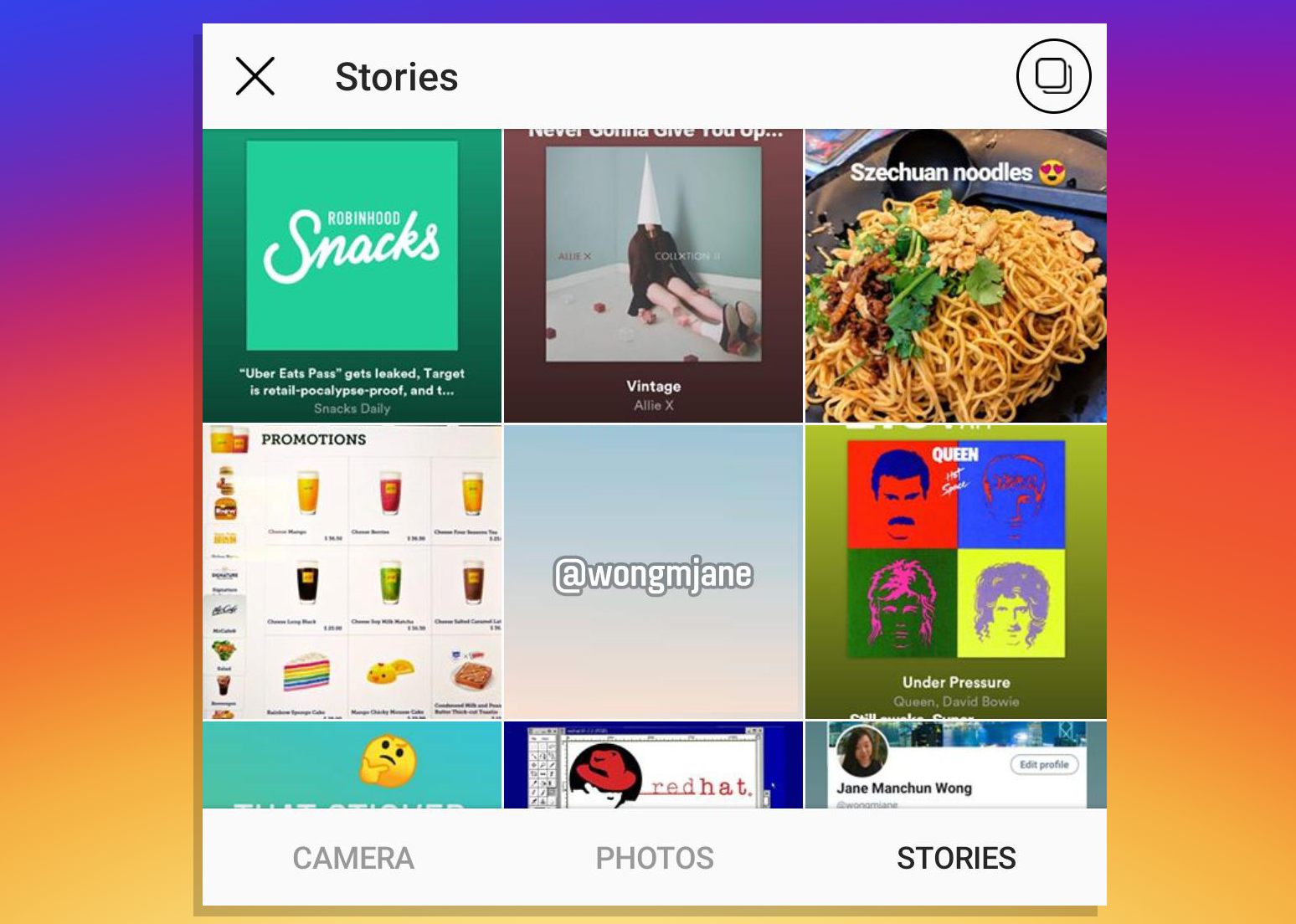 Instagram is Reportedly Working on Adding a Stories Tab in the Post Creation UI