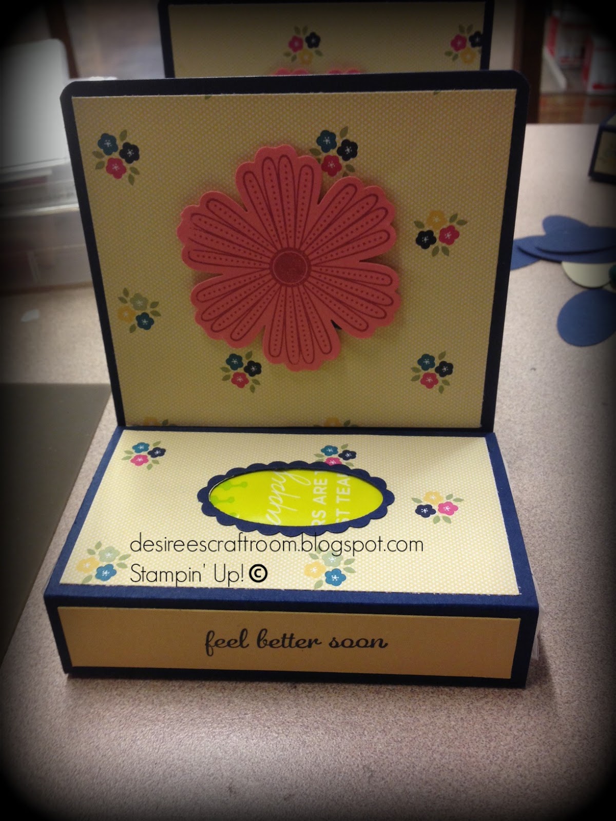 Desiree's Craftroom Covered Kleenex Boxes