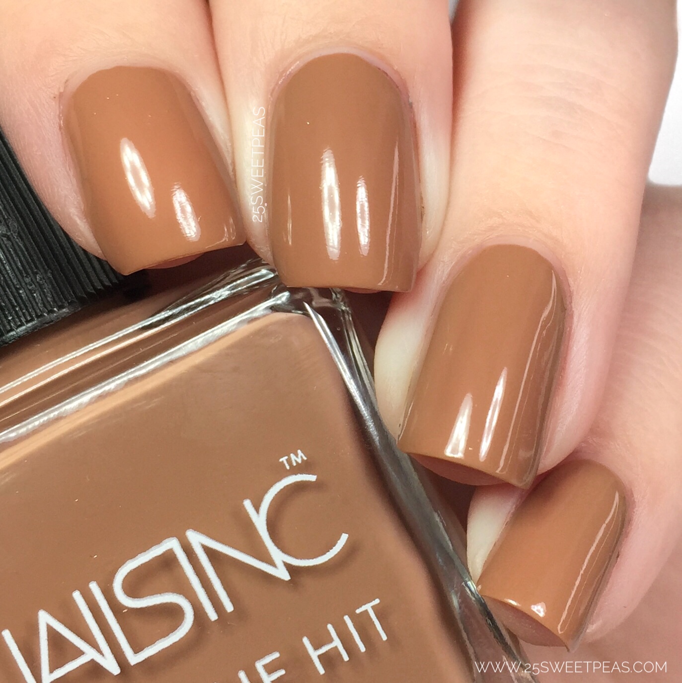 Nails Inc Caffeine Hit + National Coffee Day Nail Art — 25 Sweetpeas