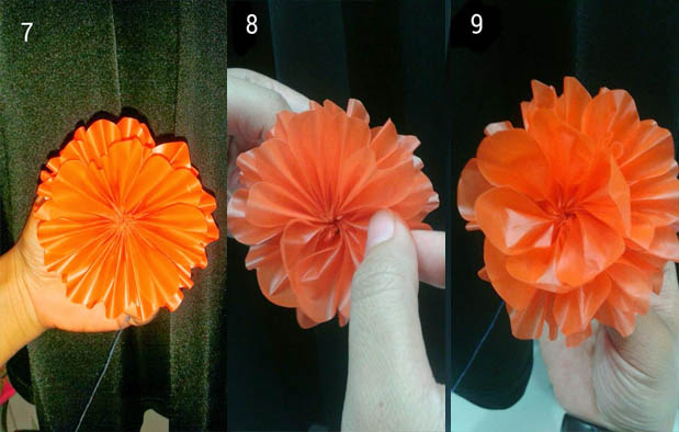 Hasil gambar untuk bunga dari plastik kresek