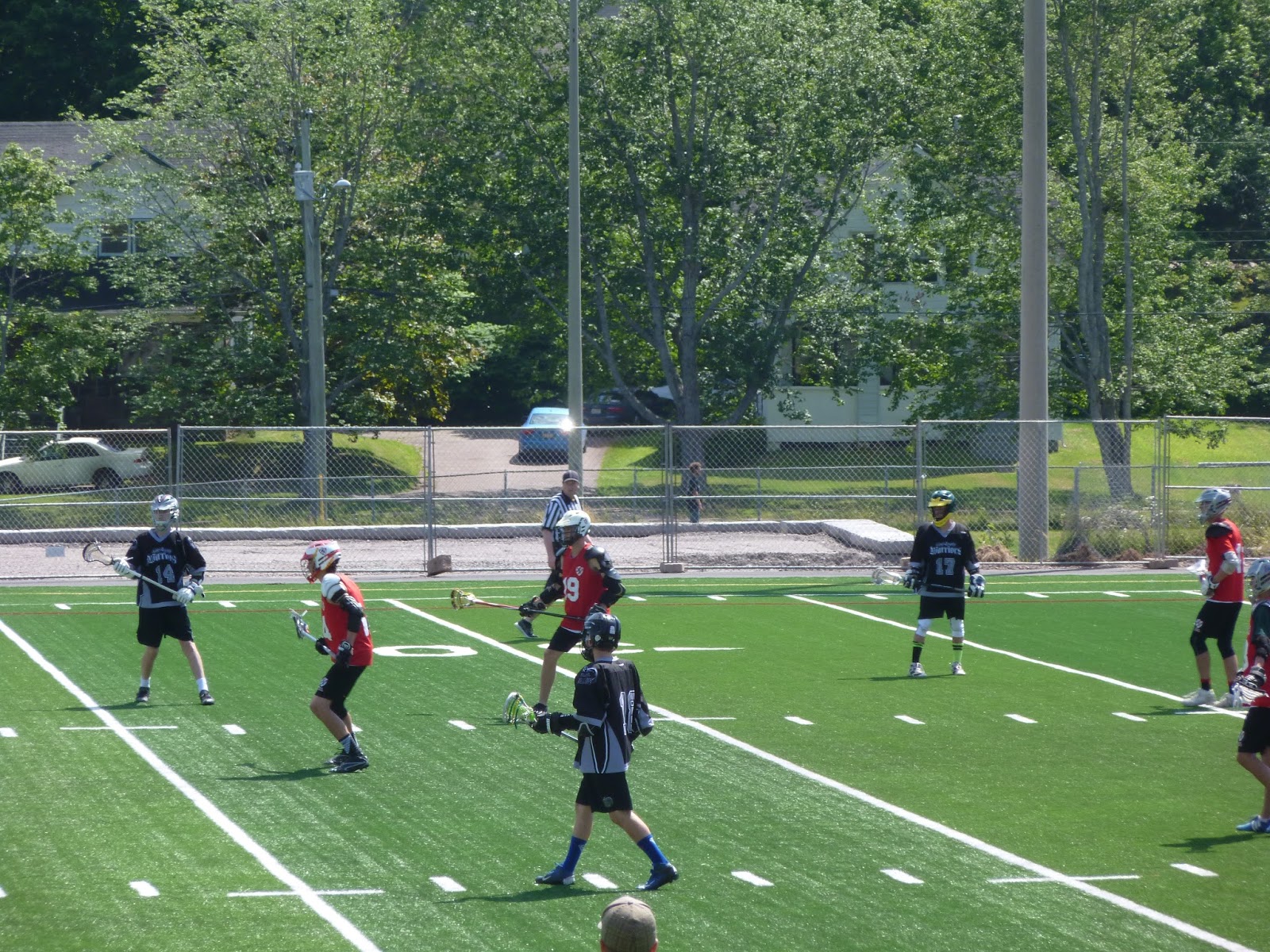 Pats Coffee Shop Final field lacrosse game