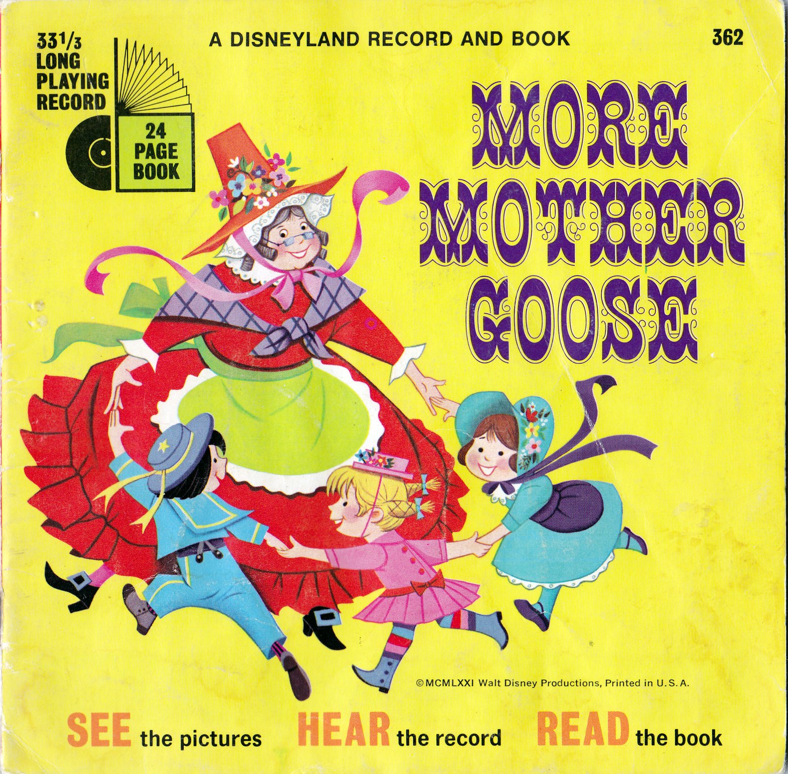 Vintage Books for the Very Young Mother Goose