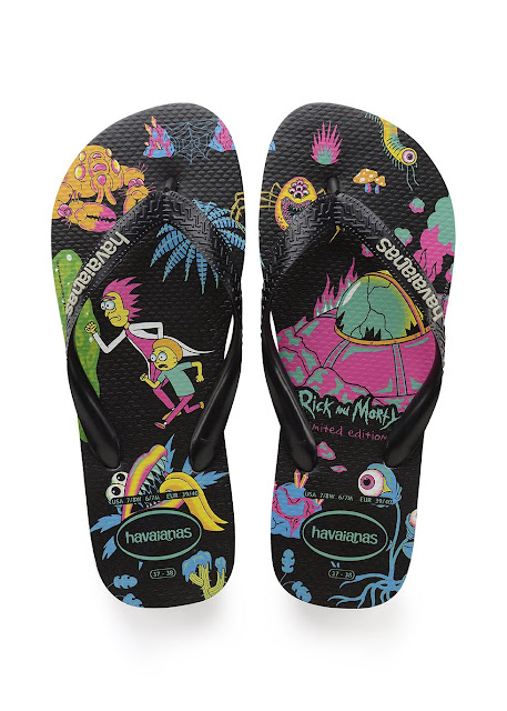 havaianas rick e morty