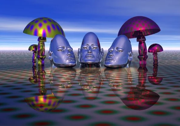 Joey Havlock 1967 | American Abstract pintor surrealista 