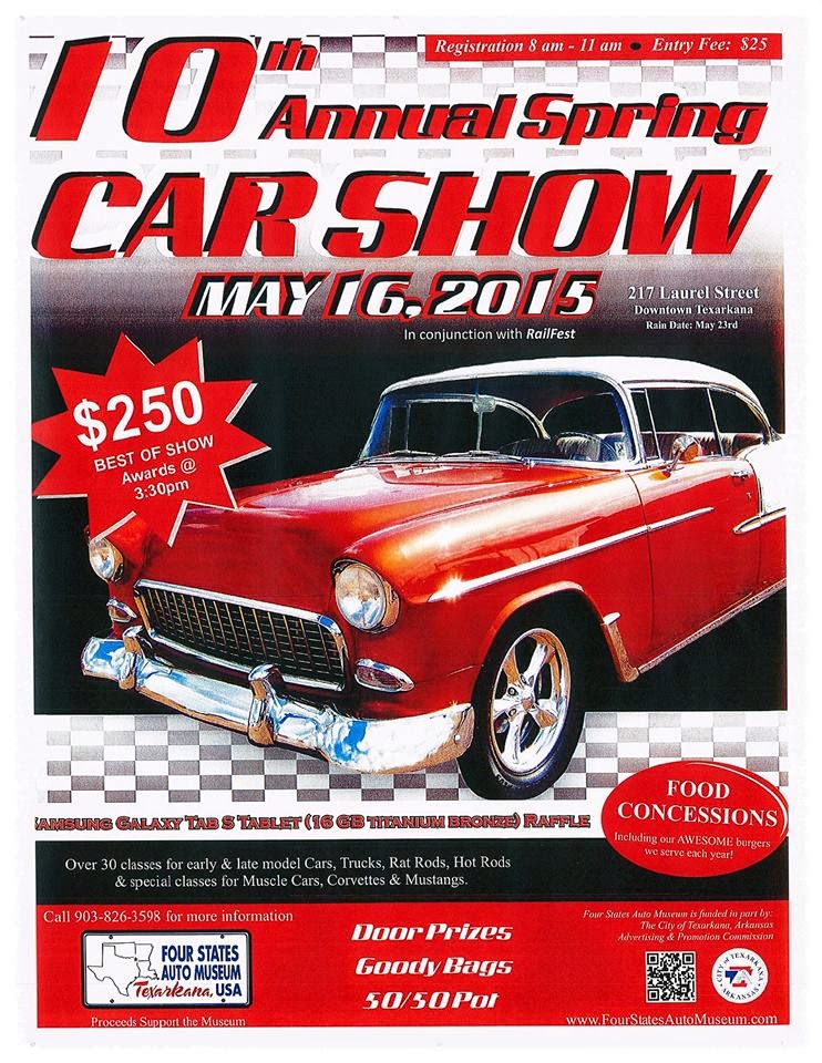Around Texarkana The 10th Annual Spring Car Show in Downtown Texarkana