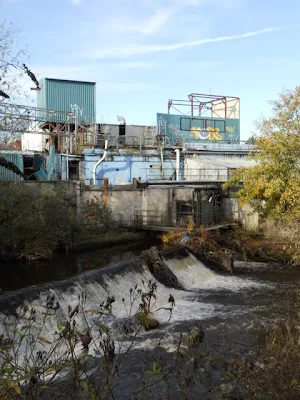 Walk the River Dodder in Dublin - Shuttered Plant