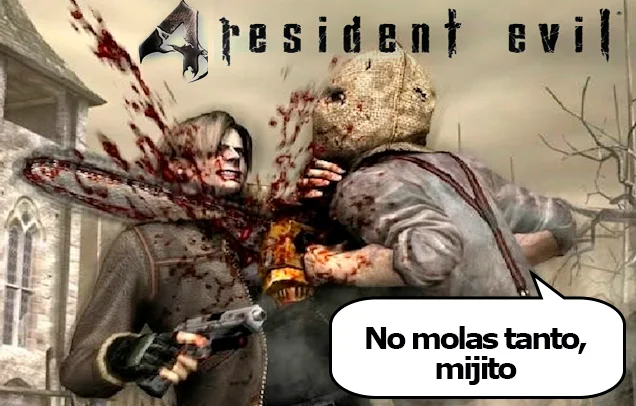 Resident Evil 4 - Leon, no eres tan guapo