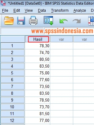 Cara Uji One Sample T Test Dengan Spss Dan Interpretasi Lengkap Spss Indonesia