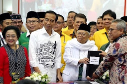 Jokowi-Ma’ruf Amin Resmi Daftar ke KPU, Berkas Dinyatakan Lengkap 