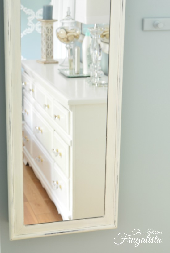 Mirrored Wall Mount Jewelry Cabinet, White Wall Mount Jewelry Armoire
