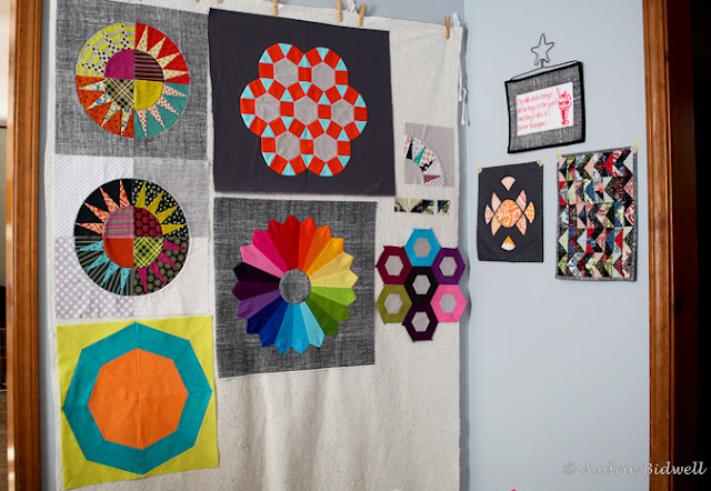 DIY Gridded Quilt Design Wall - Sylvia's Stitches