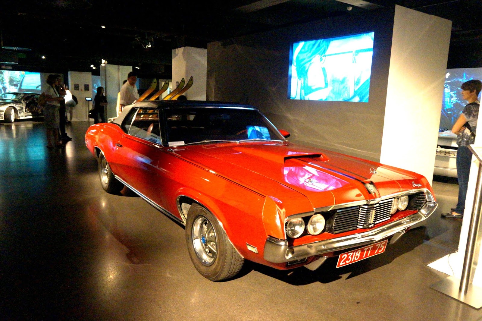 cars at James Bond Car Exhibition