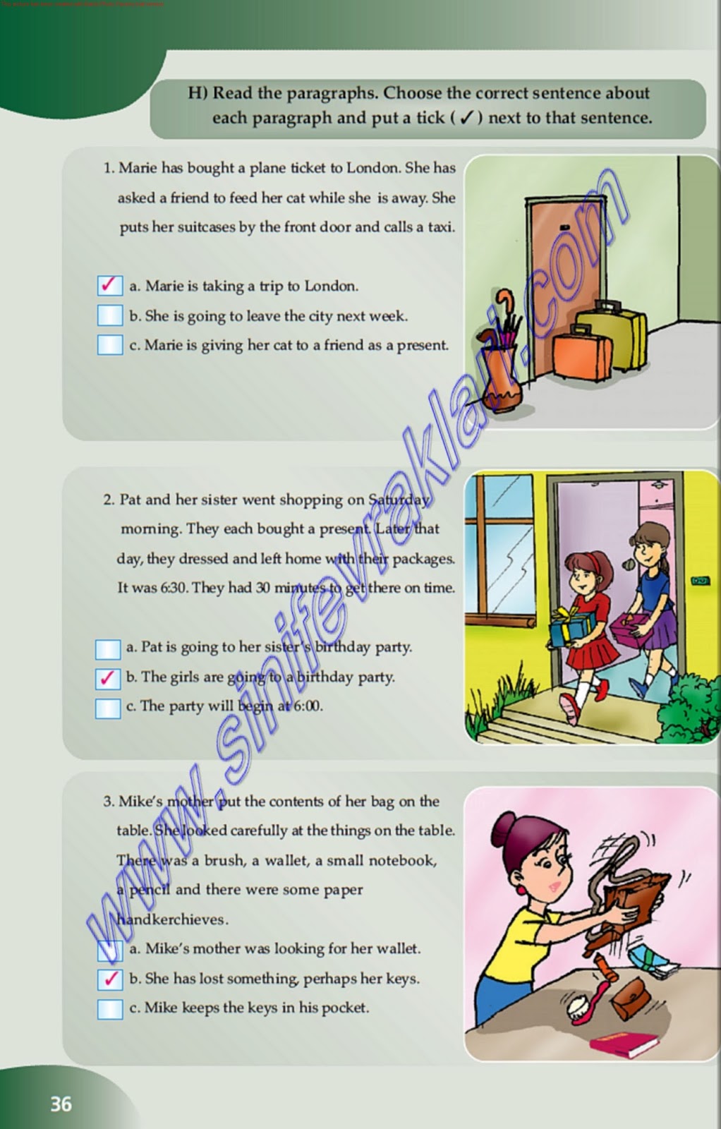 8. SINIF İNGİLİZCE DERSİ PASİFİK YAYINLARI ÖĞRENCİ ÇALIŞMA KİTABI