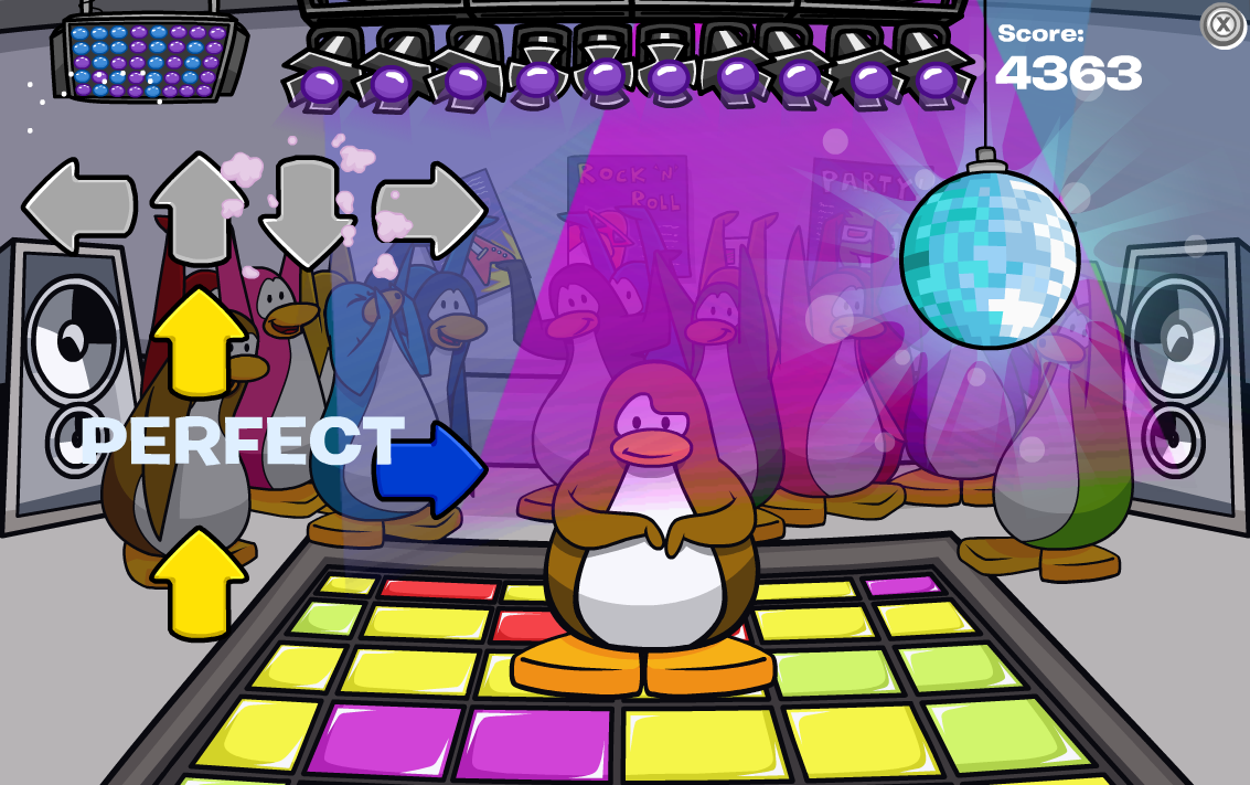 Club Penguin: Dance Contest - Club Penguin Games
