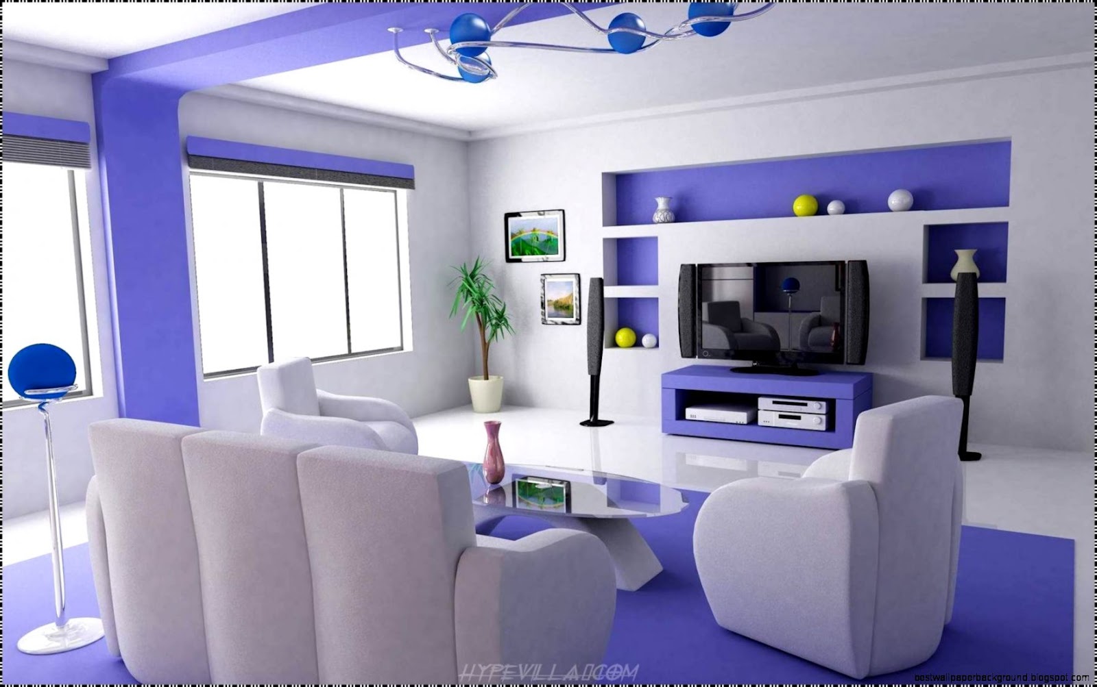 Futuristic Interior Design Living Room
