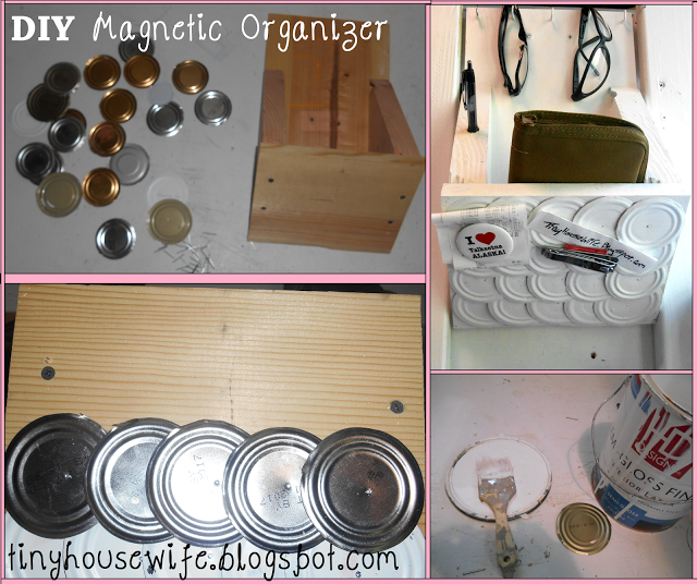 DIY Magnetic Organizer