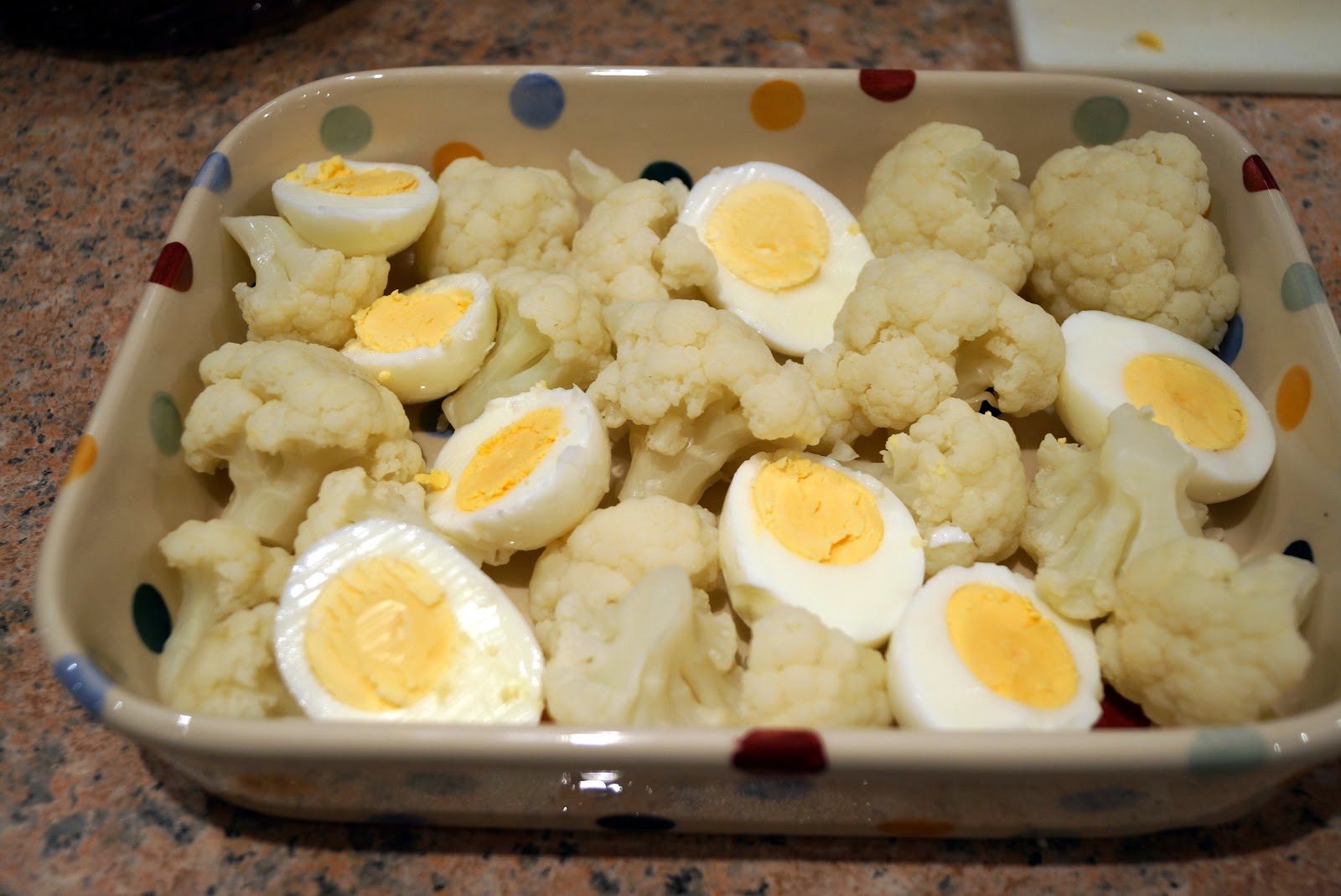 Onions and Paper Recipe Egg and Cauliflower Cheese