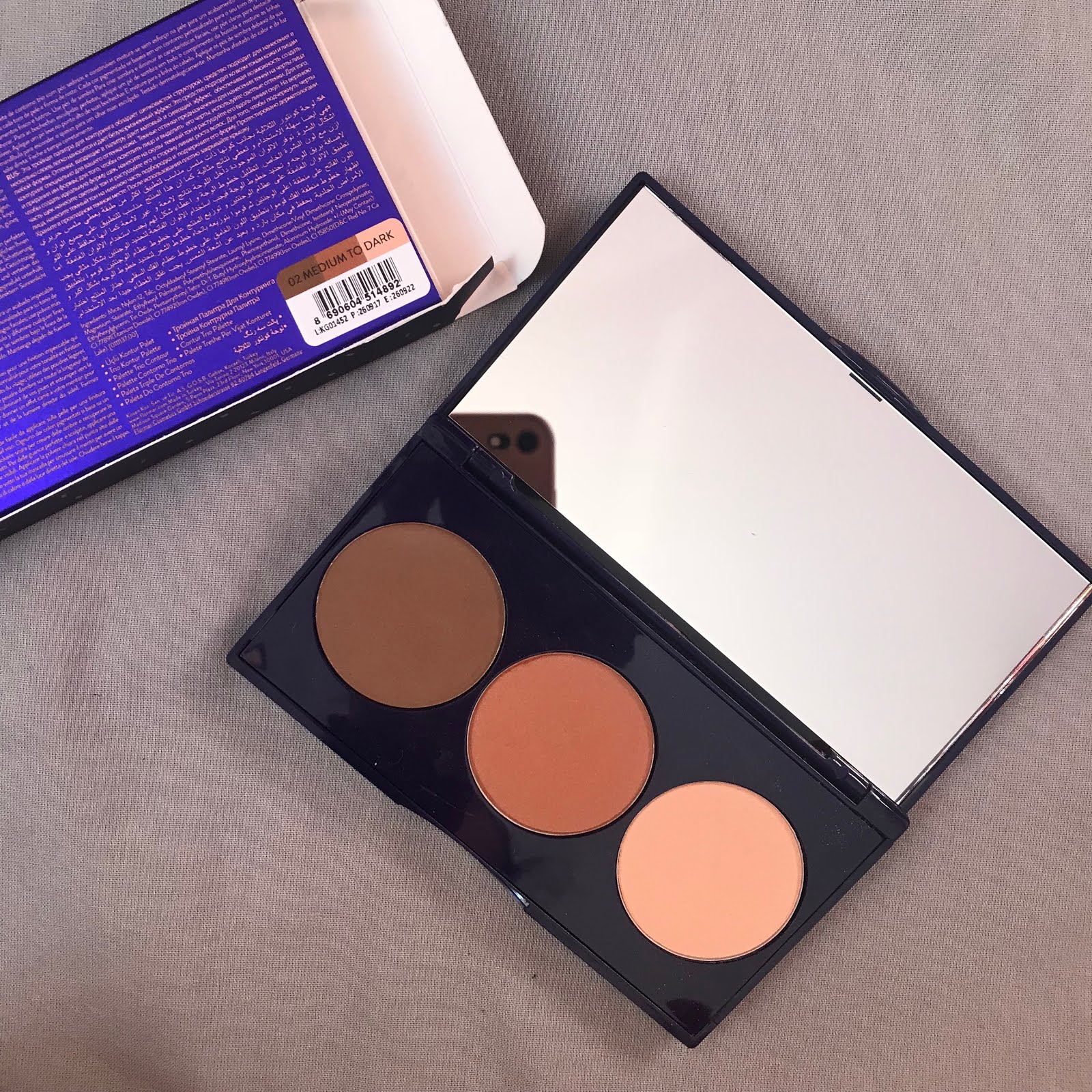 The [not so] girly girl Review FLORMAR Trio Contour Palette