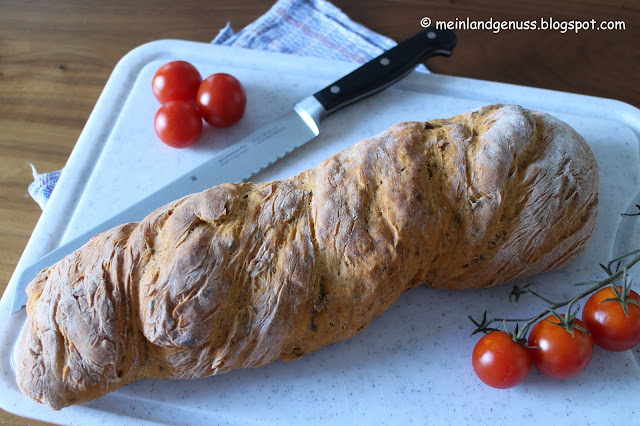 mein Land und Gartengenuss : Tomaten Ciabatta