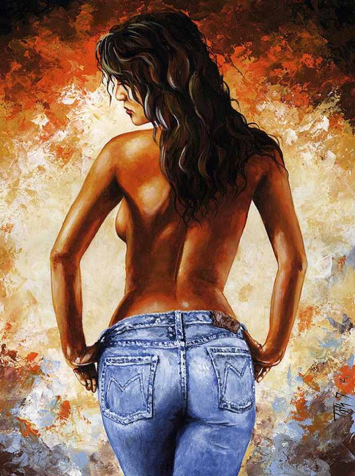 Венгерский художник. Imre Toth (Emerico)