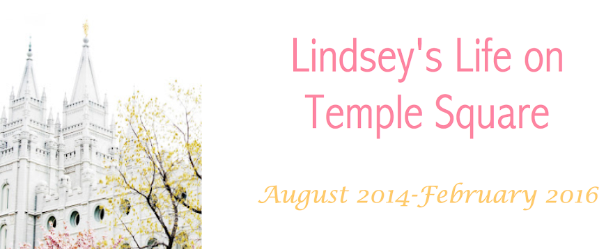 Lindsey's Life on Temple Square