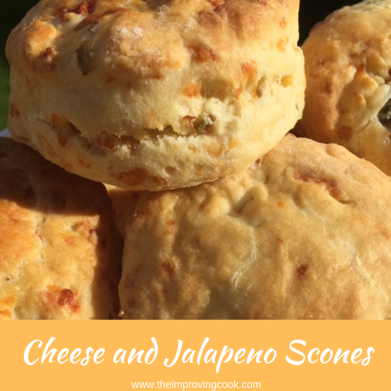Cheese and Jalapeno Scones