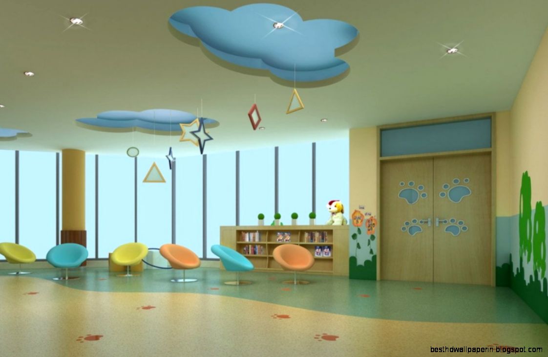 Cartoon Nursery Room