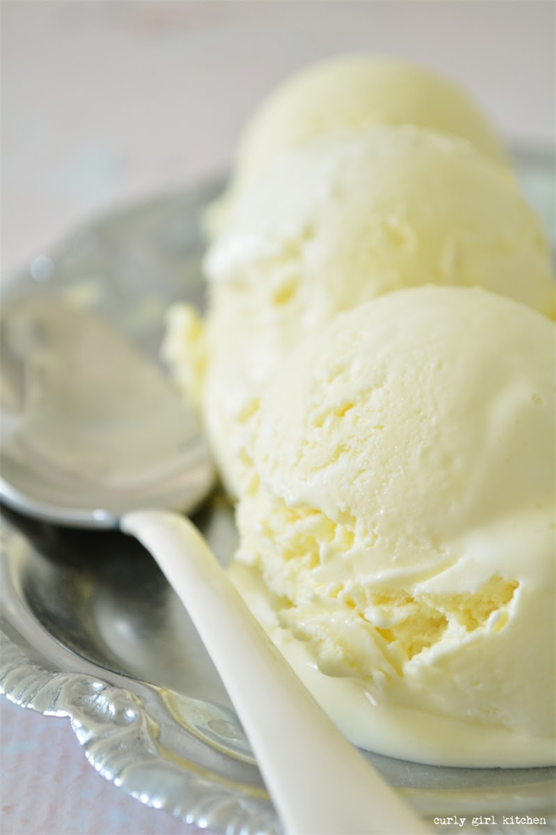 Curly Girl Kitchen Lemon Curd Ice Cream