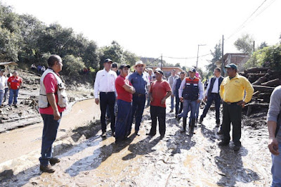 Aumenta cifra a 7 muertos y 8 desaparecidos por lluvias en Peribán, Michoacán