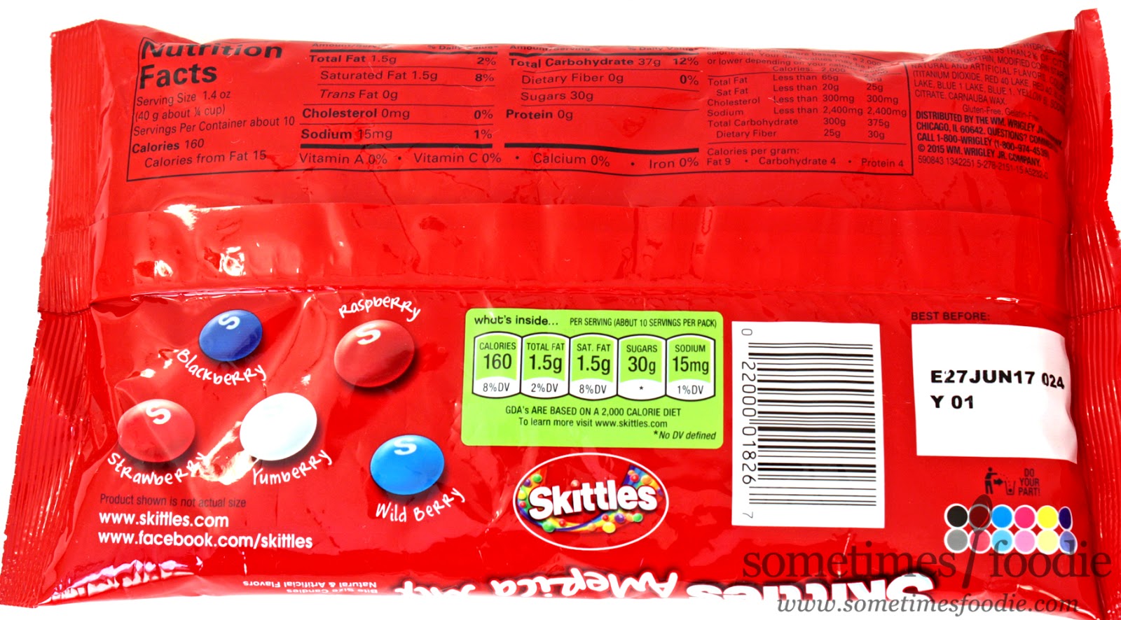 Sometimes Foodie America Mix Skittles Walmart