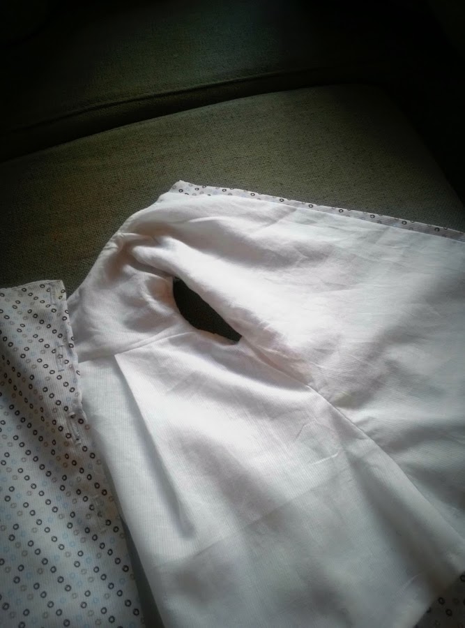 vestido de niña de piqué forrado