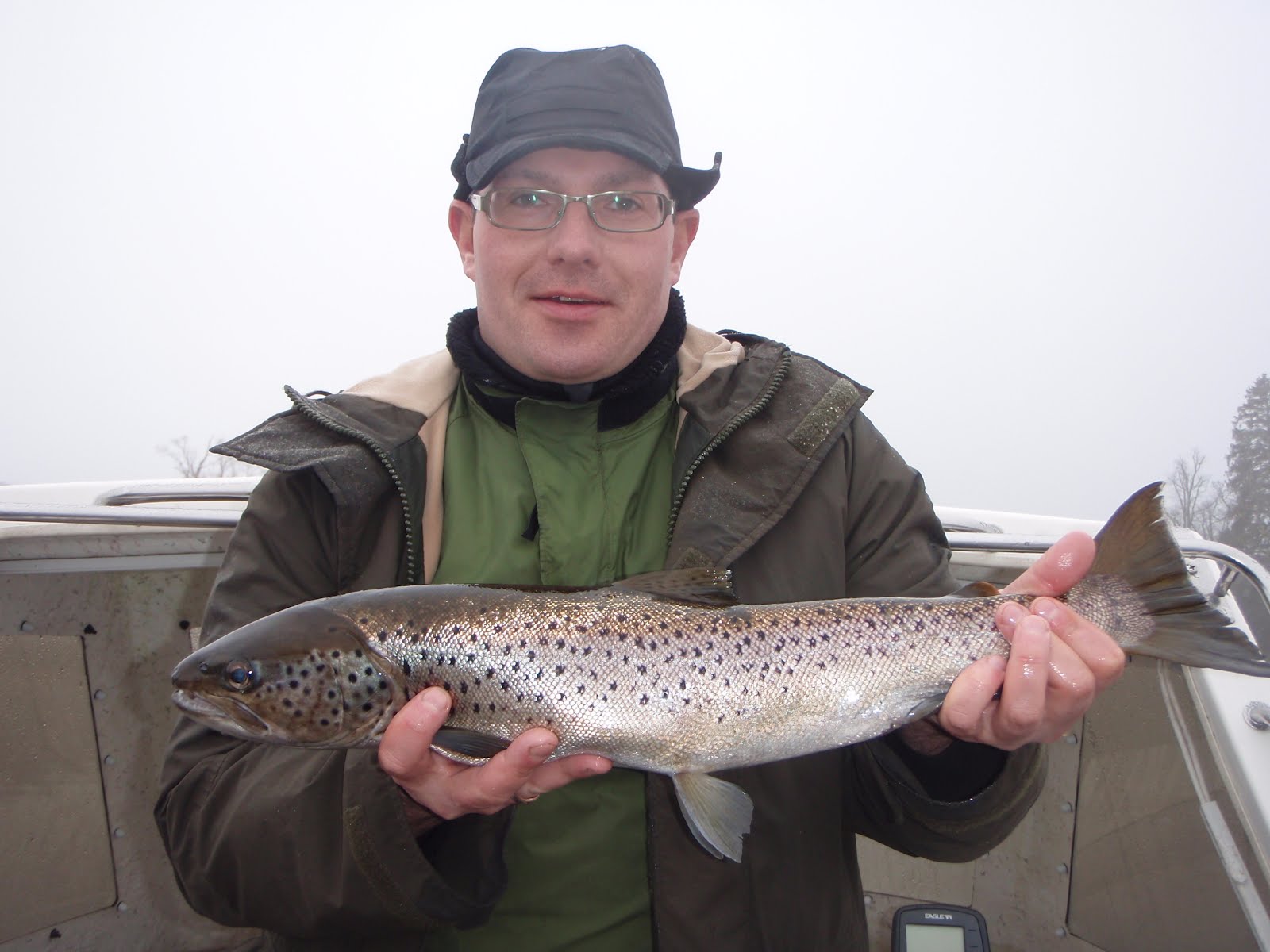 Scottish Fishing Guide 4lb Brown Trout Loch Lomond