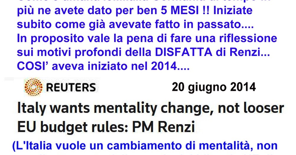 TGROMA Talenti Sono passati solo 3 giorni dalle elezioni e già l