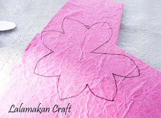 Creativity Tutorial Membuat Bunga  Sakura  dari Kertas 