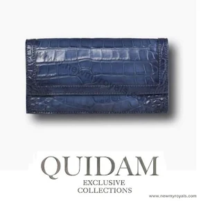 Princess Mary Style QUIDAM Alligator Clutch