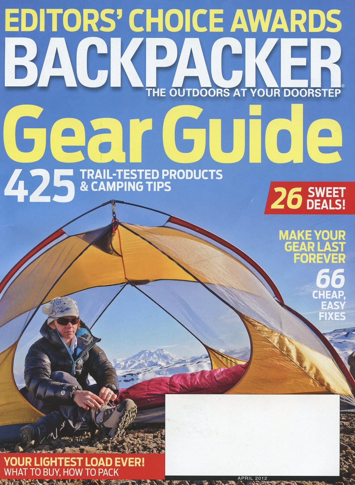 PR Clips Backpacker Magazine Shells
