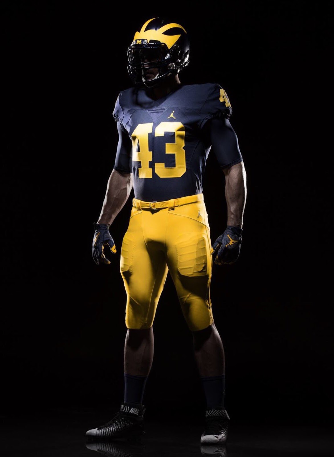 michigan football hoodie jumpman