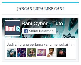 mengatasi widget fanspage facebook tidak muncul