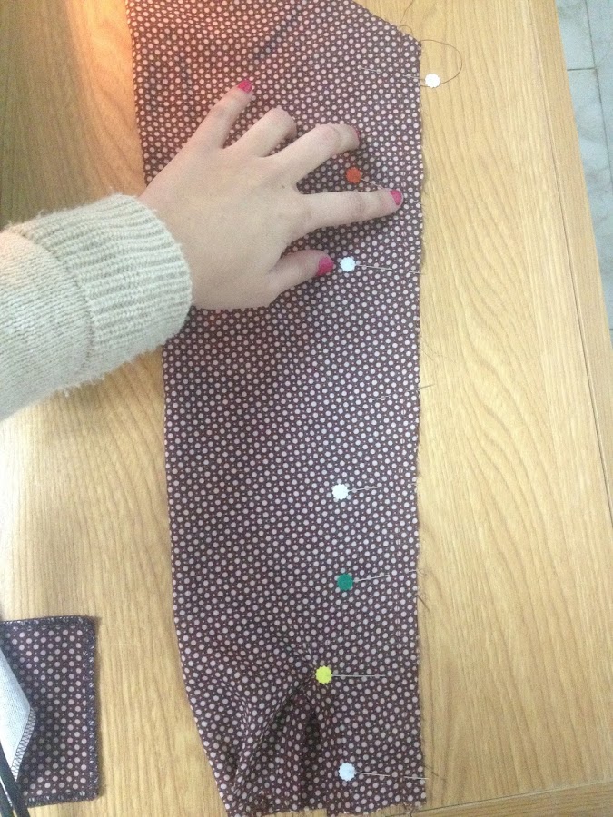 DIY-vestido-camisero-con-patrón-de-camisa-lunares