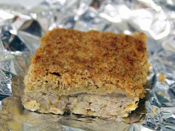 Always double the topping (Oatmeal apple baked squares)