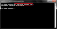 how to create user account by using command prompt