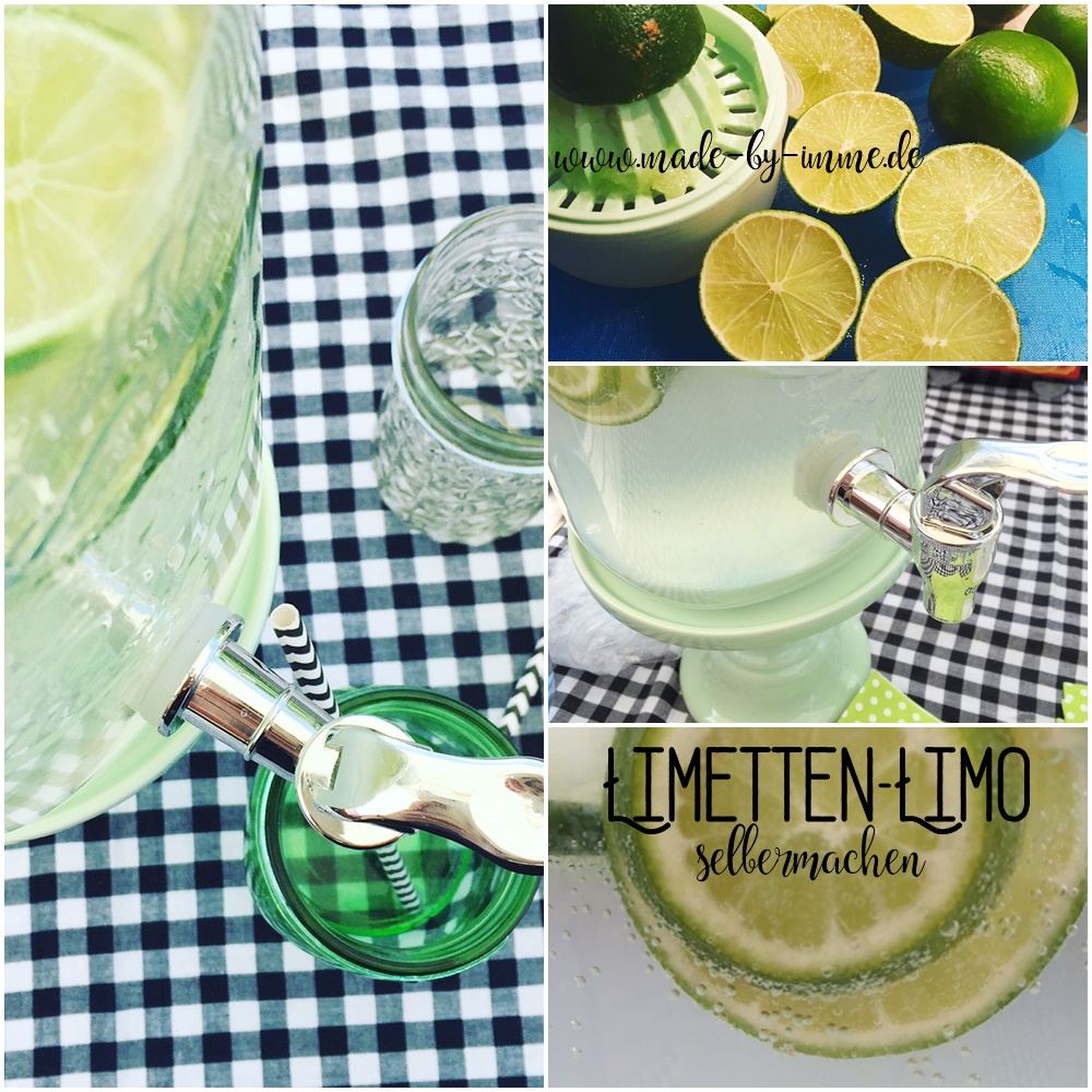 Rezept Limetten Limo madebyimme.de