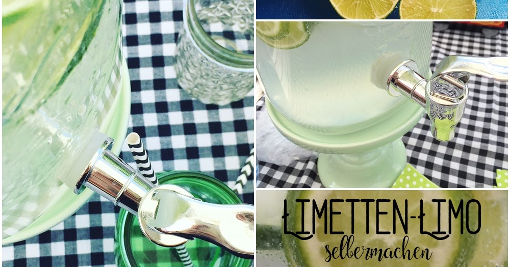 Rezept Limetten Limo | made-by-imme.de